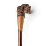 Greyhound Carved Stick