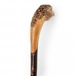 Country Pheasant Carved Stick