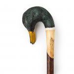 Curved Mallard Walking Stick