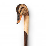 Hen Mallard Carved Stick