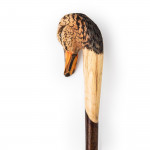 Hen Mallard Carved Stick