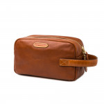 Bournbrook Wash Bag in Mid Tan