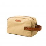 Bournbrook Wash Bag in Safari and Mid Tan