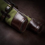 Eastman Takedown Slip in Hunter Green & Dark Tan