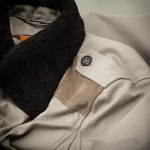 Hide Jacket in Sand Stone