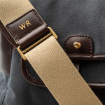 Bishop Hill Bag in Petrol Blue Twill Canvas