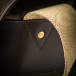 Bishop Hill Bag in Khaki Green Twill Canvas