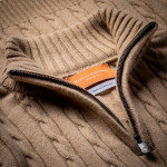 Cashmere Cannock Cable  in Light Clay