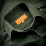 Ladies Safari Shirt in Marula Green