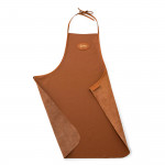 Leather Apron in Mid Tan