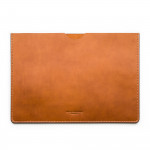 Leather Document Holder in Mid Tan