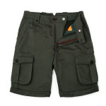 Safari Shorts in Brushed Green