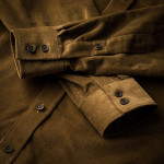Men's Fine Corduroy Shirt in Light Brown