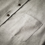 Men's Fine Cotton Shirt in Dove Grey
