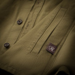 Ripstop Huntsman Overshirt in Military Green