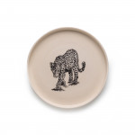 Small Hand Painted Leopard Dish