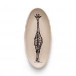 Large Hand Painted Giraffe Dish