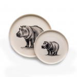 Small Hand Painted Hippo Dish