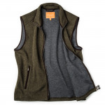 Lyell Fleece Gilet in Moss