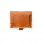 Small 5Rd Closed Ammunition Belt Wallet in Mid Tan