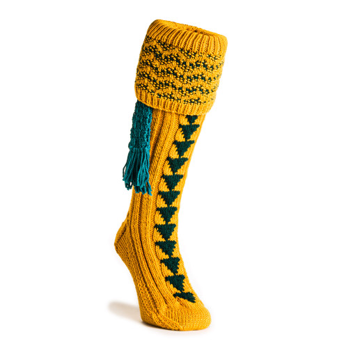 Whitfield Shooting Sock in Mustard