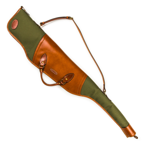 Scoped Taylor Rifle Slip in Hunter Green & Mid Tan