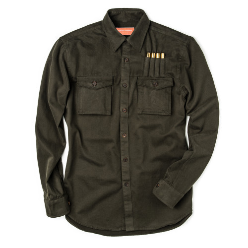 Expedition Safari Shirt in Brushed Green