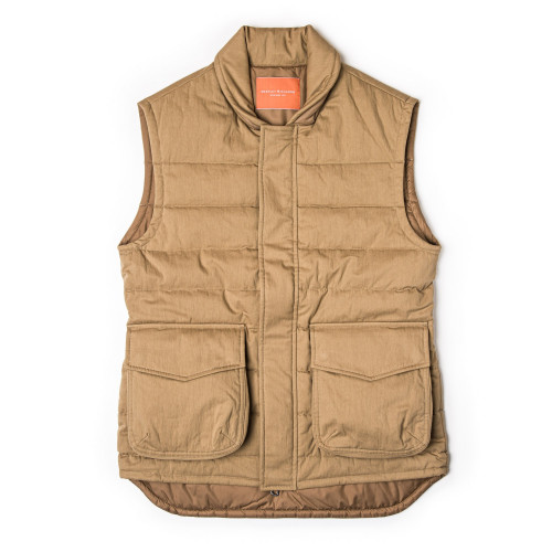 Pathfinder Quilted Gilet in Safari