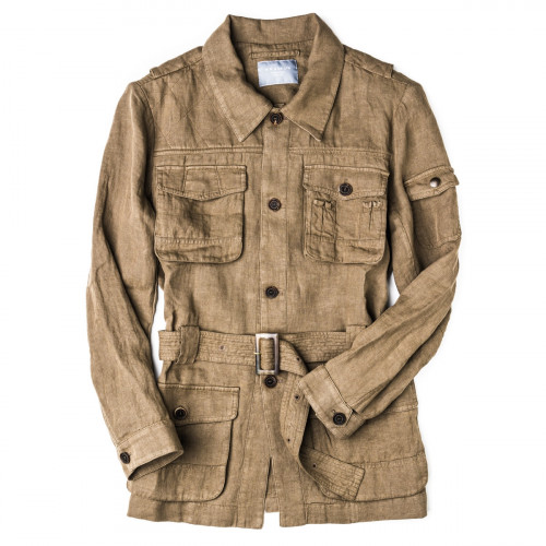 Bushveld Lightweight Safari Jacket in Wild Grass