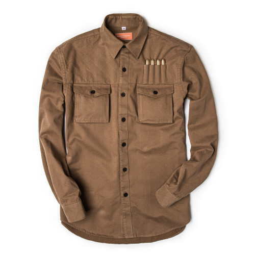 Expedition Safari Shirt in Brushed Fawn