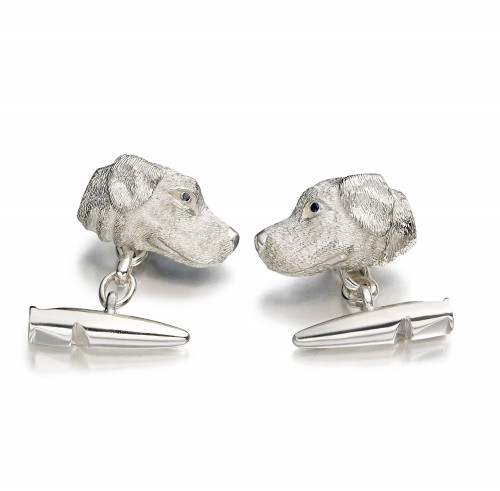 Right & Left Labrador Cufflinks