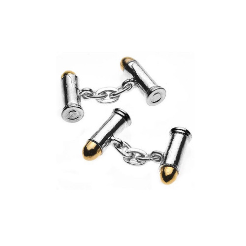 Silver Bullet Cufflinks