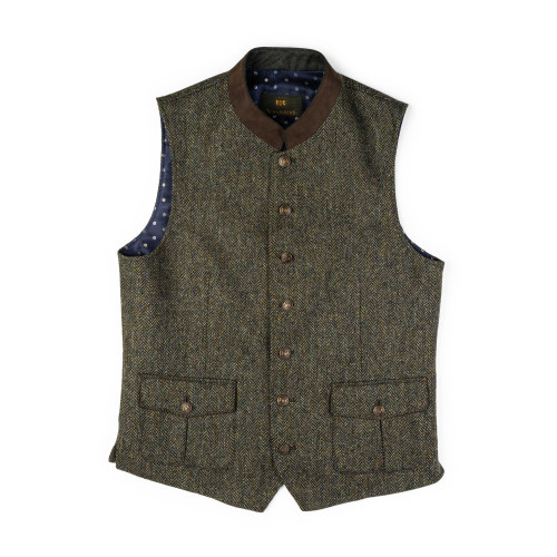 Piero Waistcoat in Olive