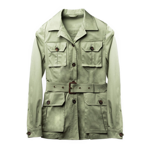 Ladies Blixen Safari Jacket in Wild Grass