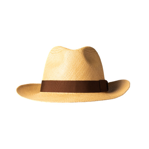 Sporting Panama Hat with Snap Brim