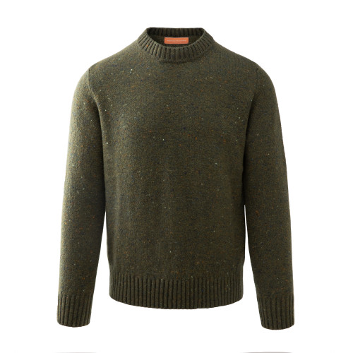 Cotswolds Crewneck in Loden