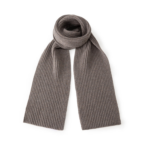 Anglesey Knit Scarf in Driftwood