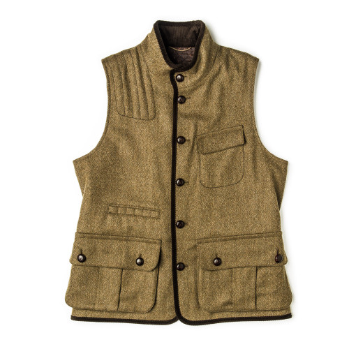 Men's Ambros Tweed Shooting Waistcoat