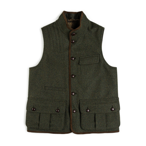 Men's Ambros Gilet With Fur Lining