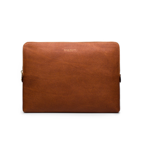 Heronshaw Laptop Case in Mid Tan