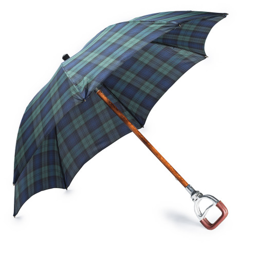 Seat Stick Umbrella - Black Watch Tartan