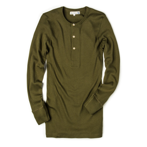 506 Button Facing Shirt in Army