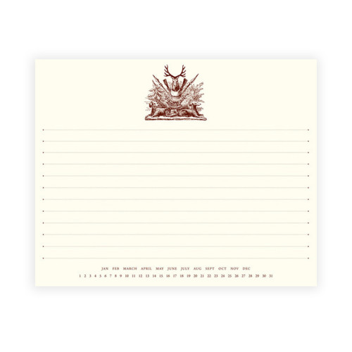 Hunting Crest Mousepad Notepad