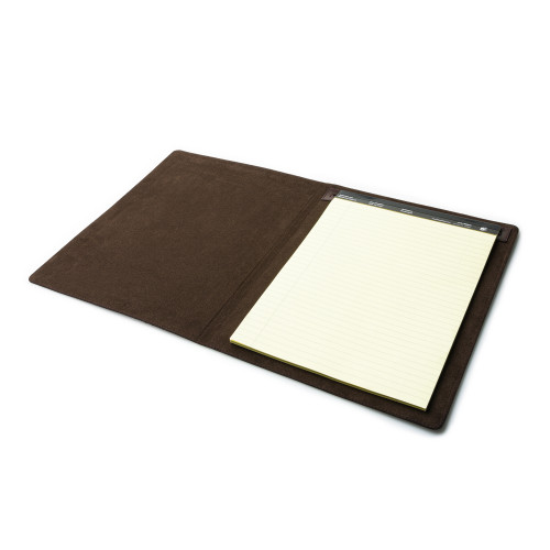 Heronshaw Notepad Cover in Dark Tan