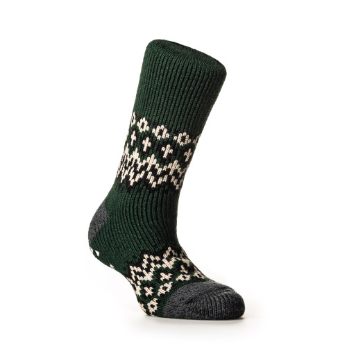 Nordic Socks in Dark Green
