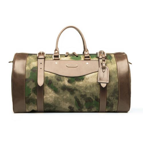 Medium Sutherland Bag in Camo Wax Cotton