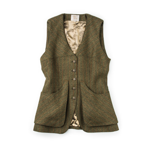 Ladies Shooting Vest in Renoir