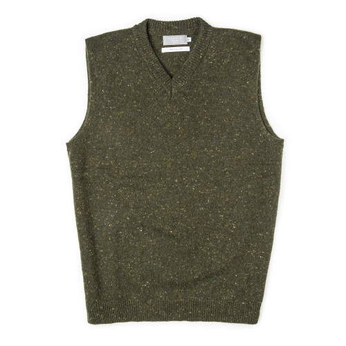 Stirling Cashmere Slip over - Loden