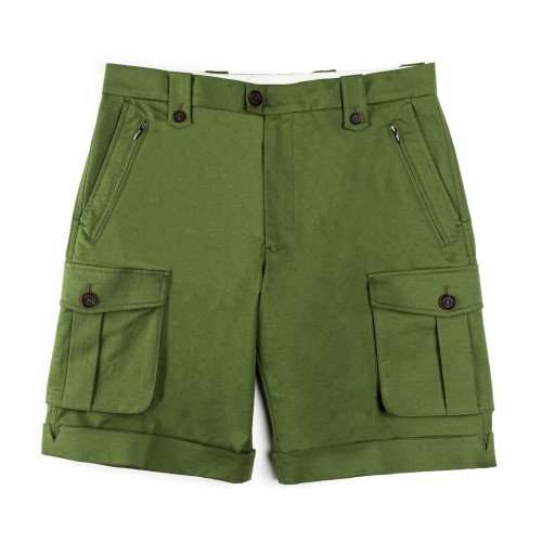 Safari Shorts in Hunter Green