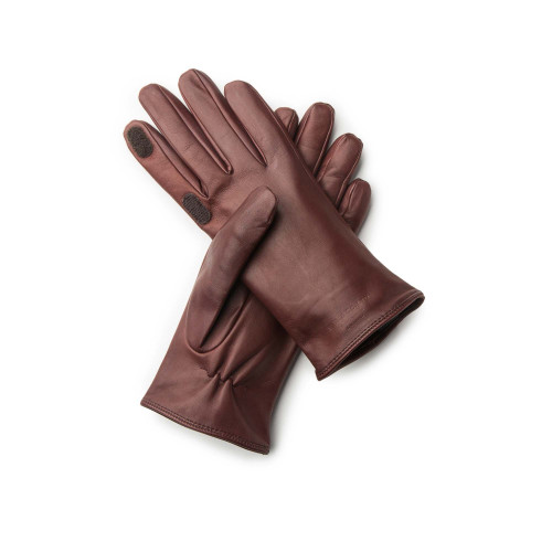 Ladies Leather Shooting Gloves in Tan